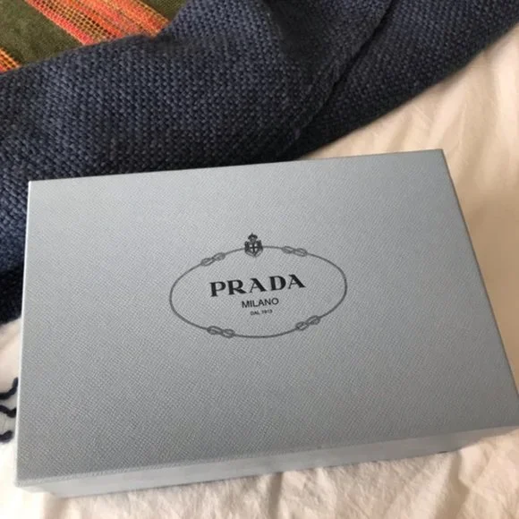 PRADA CALZATURE DONNA BLUE SUEDE PUMPS 35.5 - Picture 9 of 10